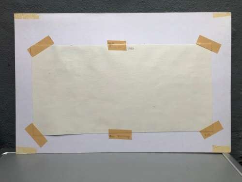 GERALDINE GULSTON (SA 20th CENTURY) UNFRAMED WATERCOLOUR PAINTING `HIMERVILLE` DATED 1980