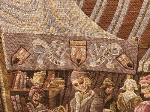 WHAT A BEAUTY !!!! STUNNING LARGE JEBAN DE MACY AUBUSSON /TAPESTRY WALL HANGING 1310 X 1060mm