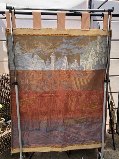 WHAT A BEAUTY !!!! STUNNING LARGE JEBAN DE MACY AUBUSSON /TAPESTRY WALL HANGING 1310 X 1060mm