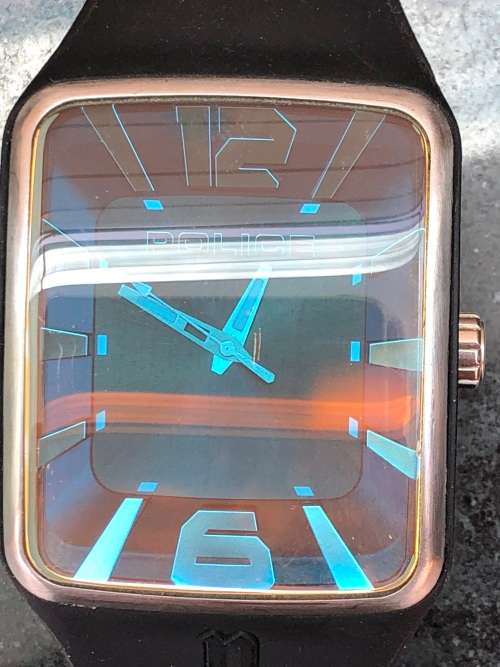 Police mirage watch hotsell