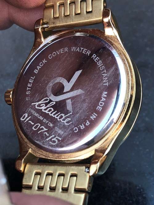 STUNNING LARGE DANIEL KLEIN PREMIUM DK-10388 ANALOG QUARTZ WATCH - LIKE NEW - WORKING 100%