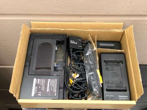 COLLECTORS PIECE !! 1999 PANASONIC RX17 VIDEO CASSETTE RECORDER IN THE BOX WORKING 100%