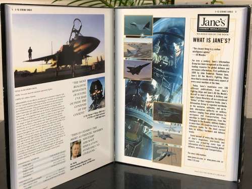 JANES COMBAT SIMULATIONS - F-15 AIR SUPERIORITY BY THE BOOK - FOR WINDOWS `95