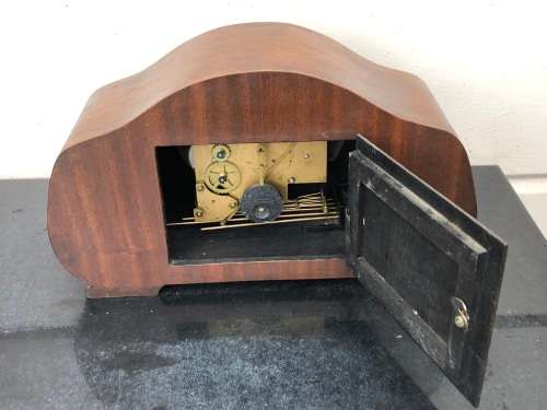 WOW !!! STUNNING ENFIELD MANTLE CLOCK IN FULL WORKING ORDER INCLUDING KEY