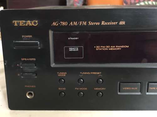 TEAC AG-780 AM / FM STEREO RECEIVER IN FULL WORKING ORDER - NO REMOTE