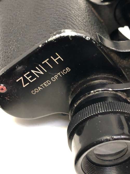 BOXED PAIR OF VINTAGE JAPANESE ZENITH FIELD BINOCULARS 10 X 50