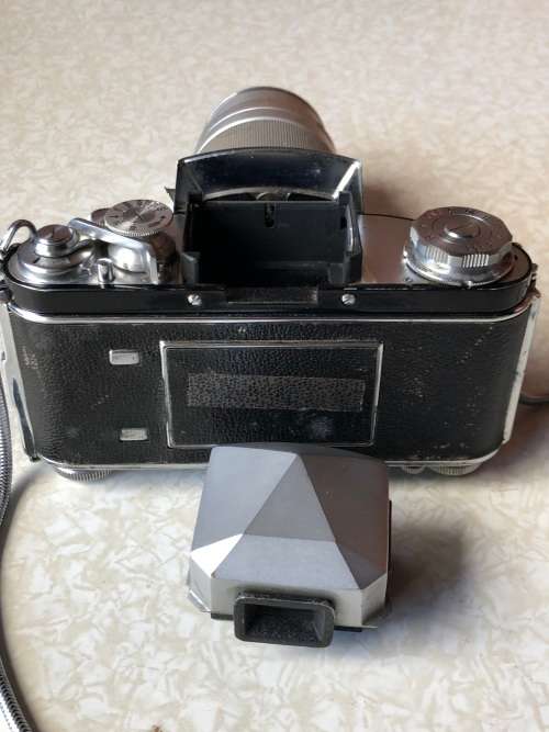 Rare Exakta Varex IIa Ihagee Dresden 35mm Film Camera With Many Extras Including Instruction Manuals