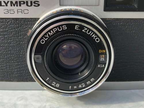 Olympus 35 RC Rangefinder Film Camera E.Zuiko 42mm f2.8 - Full working order