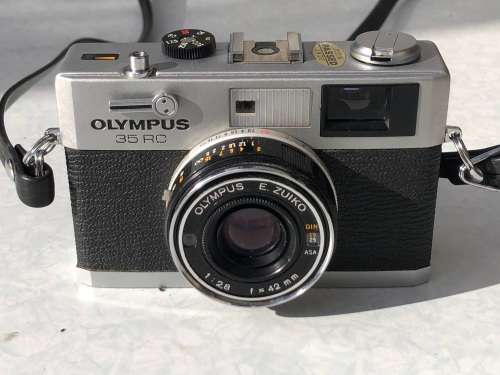 Olympus 35 RC Rangefinder Film Camera E.Zuiko 42mm f2.8 - Full working order