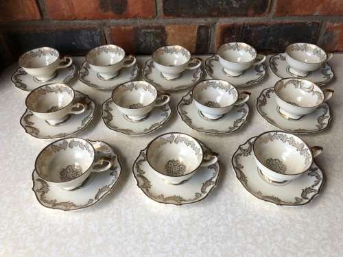 Stunning Hutschenreuther ABT Paul Müller Selb 12 place setting coffee duo set c1928 - 1943
