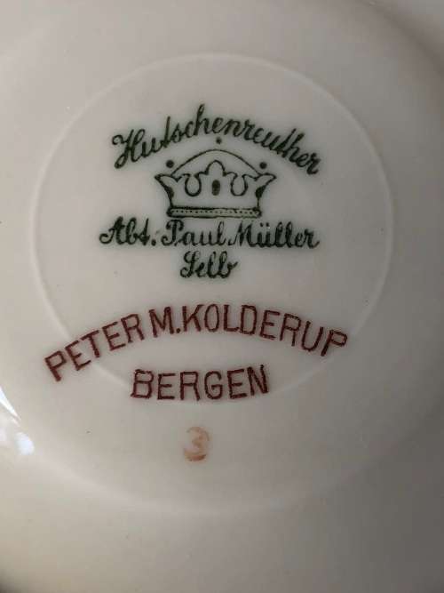 Stunning Hutschenreuther ABT Paul Müller Selb 12 place setting coffee duo set c1928 - 1943