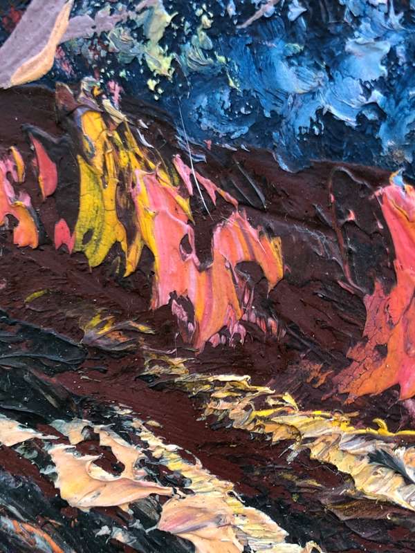 Les Albertyn (1931 - 2011) - Oil on Board Painting titled - Aand Skemering naby Dealsville OVS