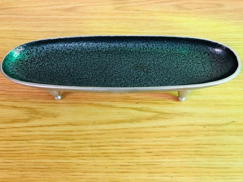 Carrol Boyes (1954 - 2019) Footed Canoe boat