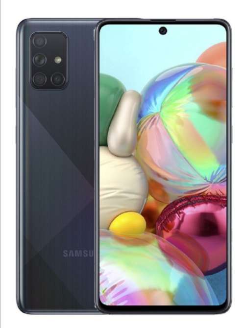 SAMSUNG GALAXY A71 DUAL SIM PRISM BLACK SAME DAY SHIPPING