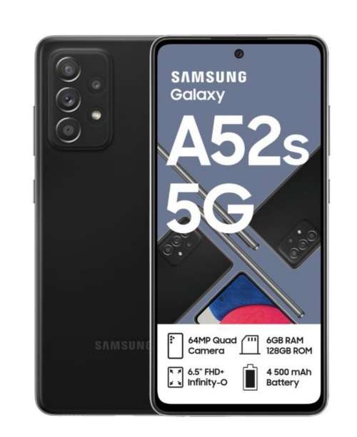 SAMSUNG GALAXY A52s Single-SIM Awesome Black