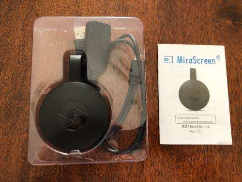 Mirascreen G2 Wireless WiFi Display Dongle Receiver