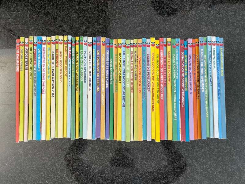 50 Disney Afrikaanse Storieboeke