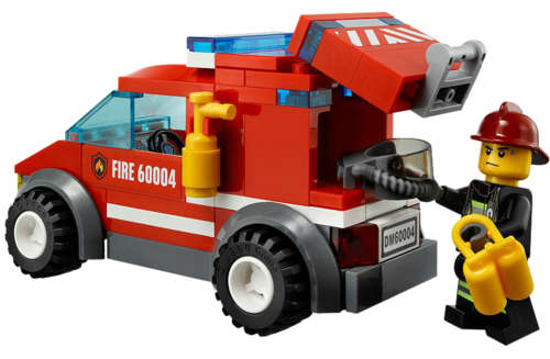 Lego Fire Station Car