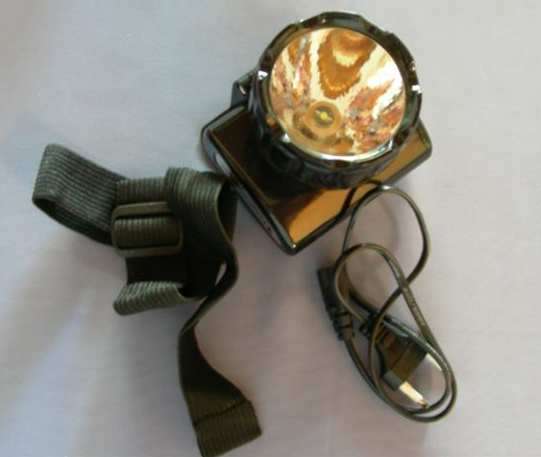 Rechargeable LED headlamp - NO batteries required !!!