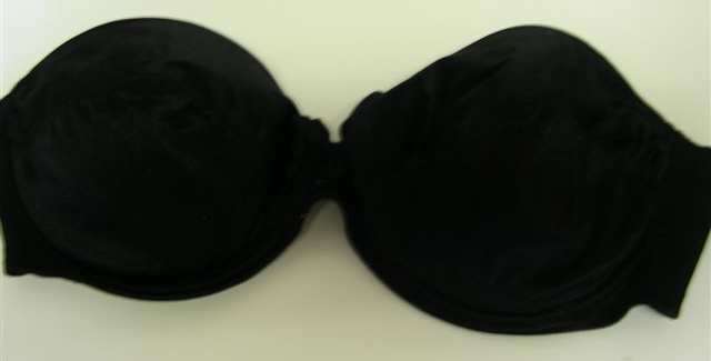 Black Strapless WonderBra size 38C