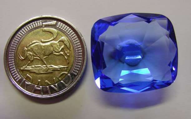 RARE Vintage Swarovski Crystal - Replica of the Hope Stone - for the collector. Awesome !! - REDUCED