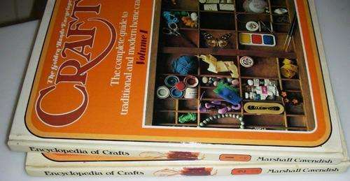 2 x Golden hands Craft books
