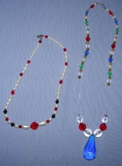 Beaded Necklaces x 2 - both for 1 bid