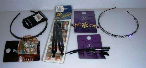 A selection of beautiful hair adornments