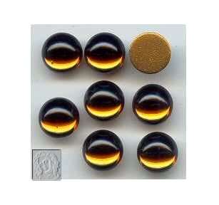 10 x Vintage Smokey Topaz Swarovski Rhinestones - 10mm - Art 2090