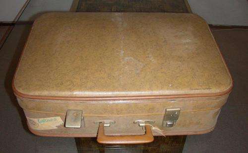 Vintage hard suitcase