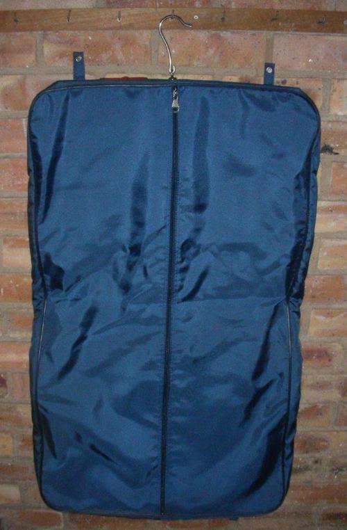 Vintage fold up travelling  suit bag / holdall