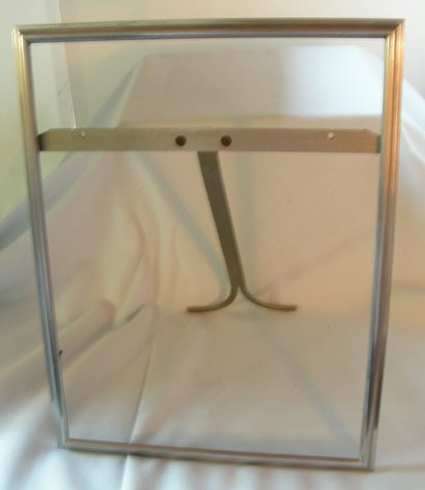 Standing Picture Frame - Metal, art deco