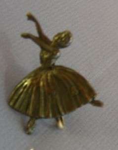 Vintage Ballerina Earring