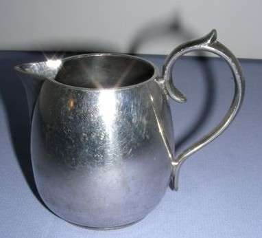 Silverplated creamer