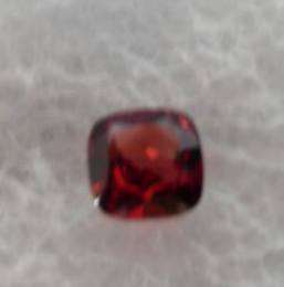 1.30 ct Square Antique cushion cut Garnet
