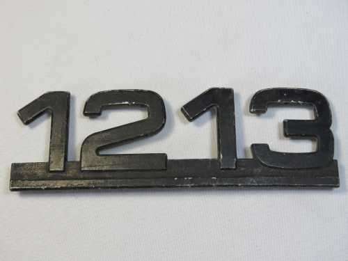 Vintage Mercedes Benz truck badge 1213