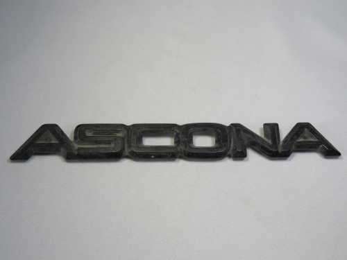 Vintage Opel Ascona plastic badge