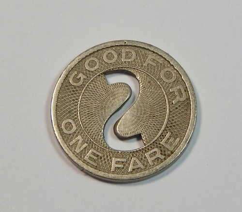 Springfield Street Railway Co. token - Good for one fare