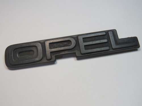 Vintage OPEL car badge - Plastic