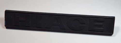 Vintage Toyota HIACE name badge - With pins