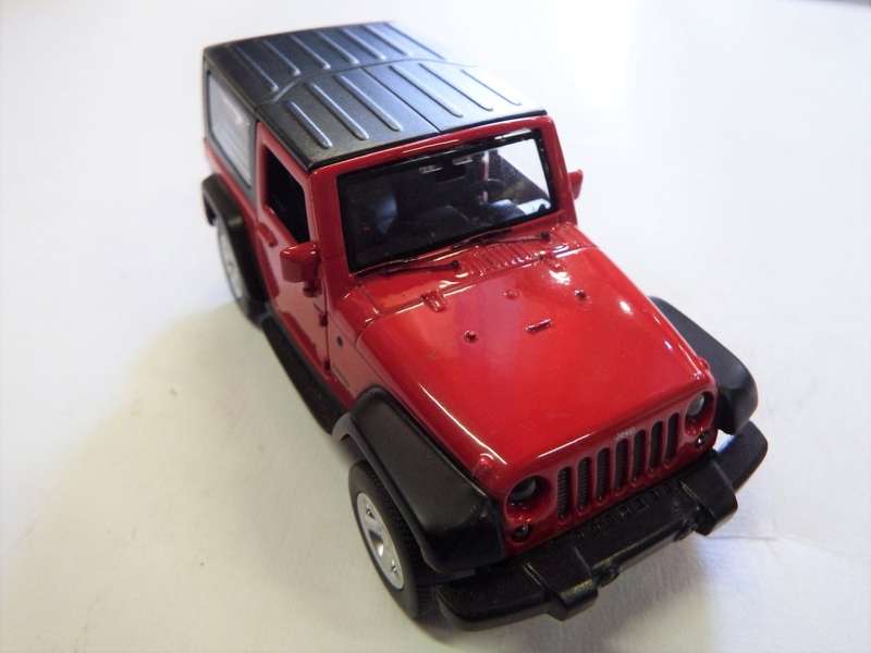 MSZ 2014 Jeep Wrangler model car - Pull back action - Scale 1/42
