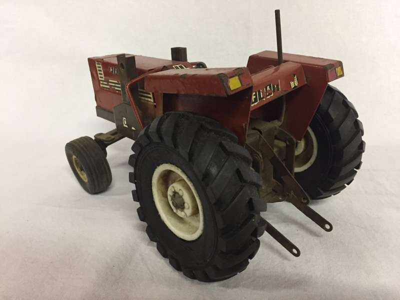 Vintage FIAT metal toy tractor