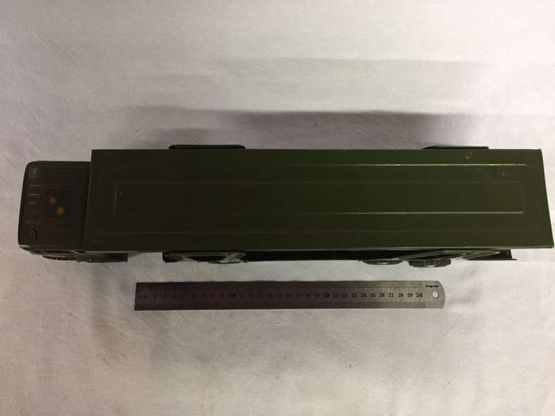 Military vehicle transporter truck