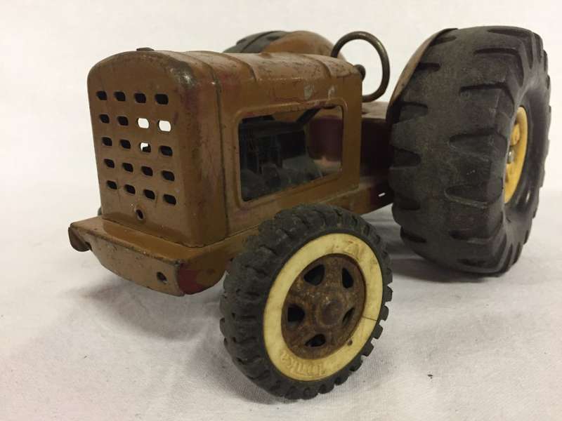 Vintage Tonka Brown toy tractor