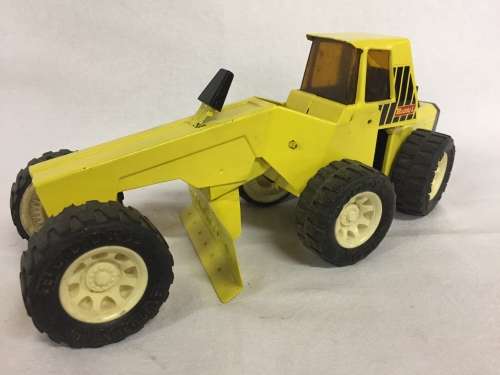 Vintage Buddy L pressed meta road grader