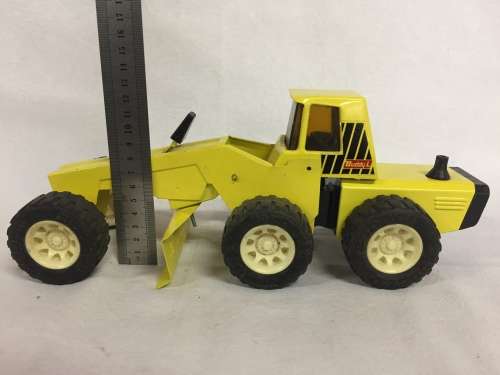 Vintage Buddy L pressed meta road grader