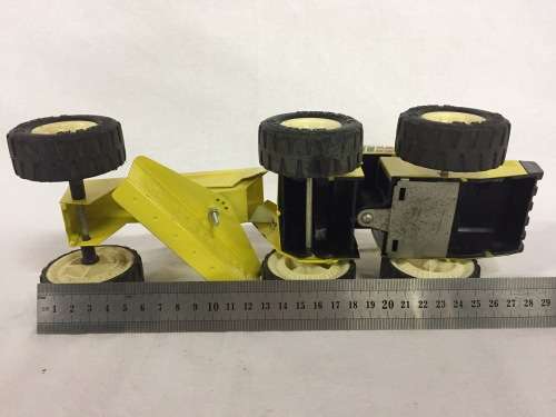 Vintage Buddy L pressed meta road grader