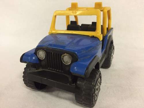 Vintage Buddy-L pressed metal toy jeep