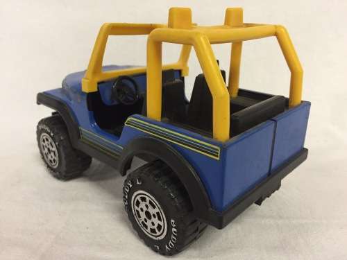 Vintage Buddy-L pressed metal toy jeep
