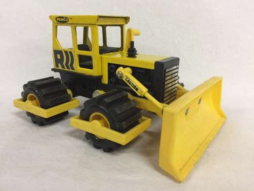 Vintage Remco pressed metal bulldozer